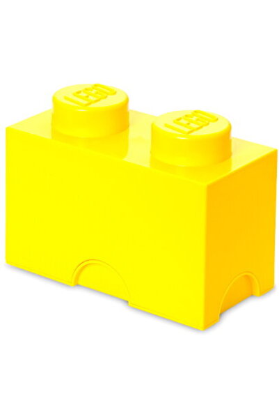 Room Copenhagen Cutie de depozitare LEGO 2 galbene