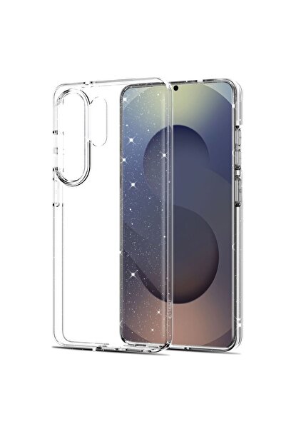 Tech-Protect FlexAir Glitter TPU Case for Samsung Galaxy S26 Ultra, Clear