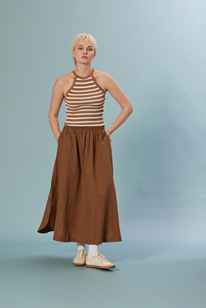 Nisan STRIPED KNITWEAR DRESS