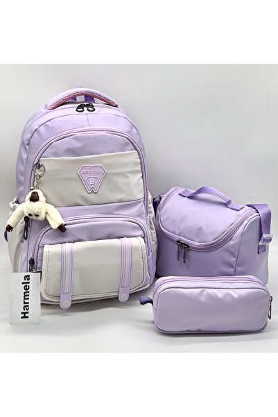 Harmela First School Bag Set of 3 School Backpack Waterproof Boys' Primary Sc...