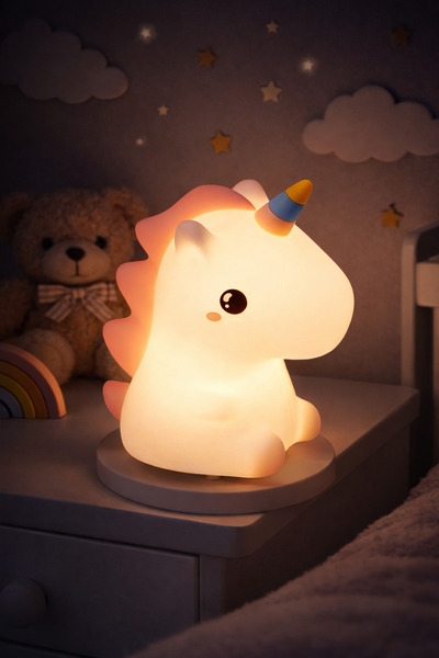 mystylee DEKORATİF LED SEVİMLİ UNİCORN UN-29 GECE LAMBASI