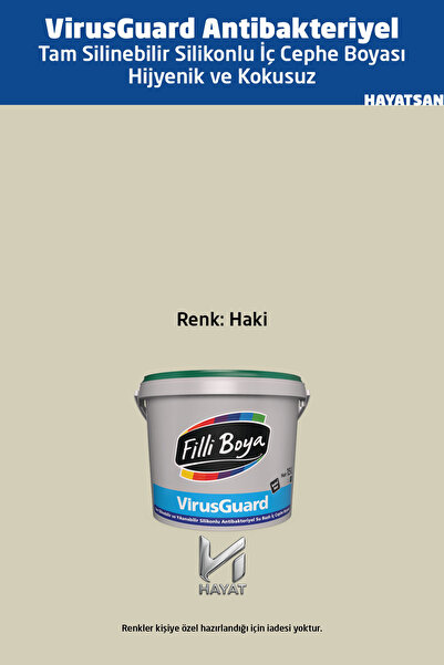 Filli Boya VirusGuard -Tam Silinebilir - Yıkanabilir Silikonlu İç Cephe Boyas...