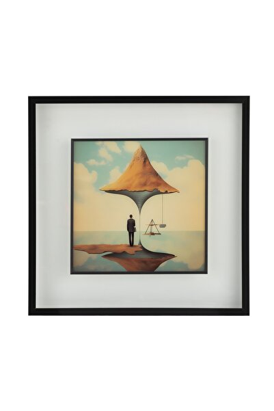 Mudo Concept AETHER ÇERÇEVELİ CAM TABLO 60X60 CM