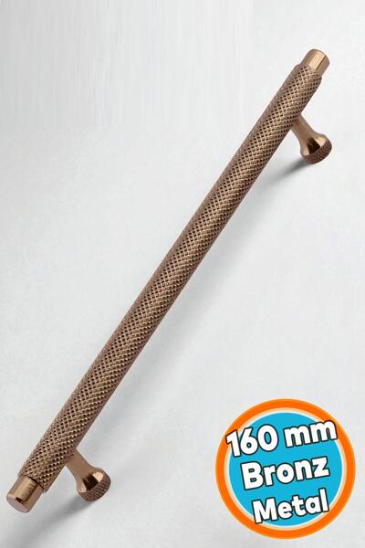 NZB Mobilya Çekmece Mutfak Dolabı Dolap Modern Kapak Kulpları Bronz Metal Kul...