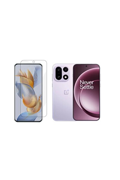 Ecr Mobile Oneplus 15 ile Uyumlu HD Şeffaf 9H Nano Ekran Koruyucu