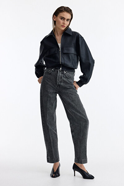 H&M Barrel High Ankle Jeans