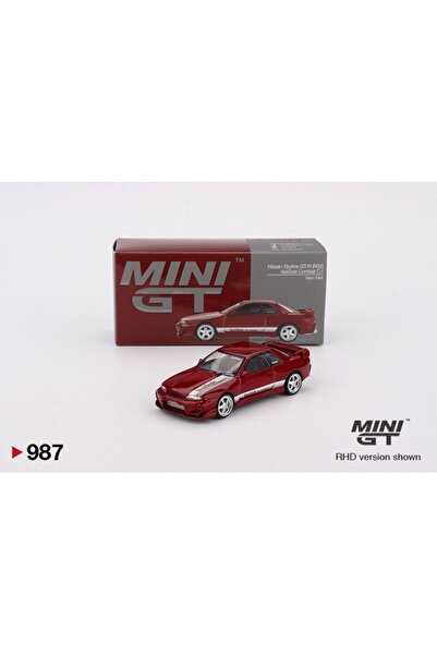 HOT WHEELS Mini GT 1/64 Nissan Skyline GT-R (R32) VeilSide Combat C-I Gem Red...