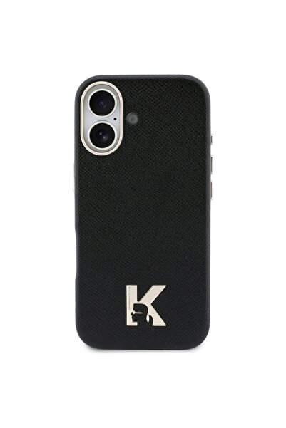 Karl Lagerfeld Carcasă MagSafe cu logo Karl Head pentru iPhone 17 - Neagră