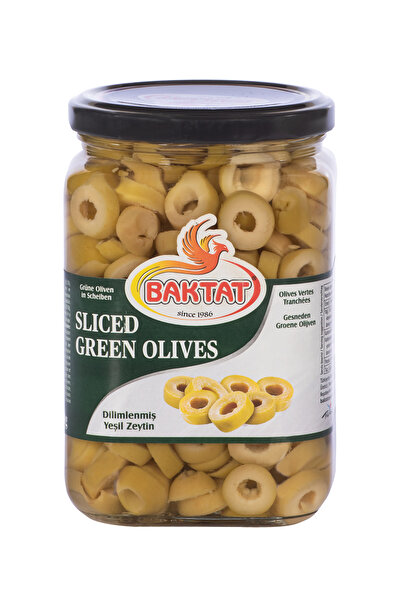 Baktat Dilimli Yeşil Zeytin 660 gr