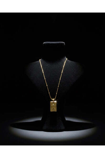 LEO Gold Vintage Charm kolye