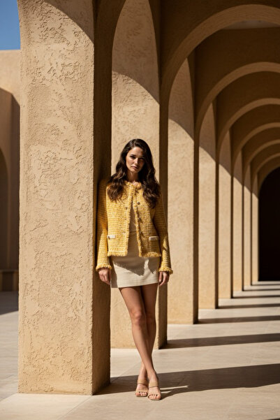 The Ness Collection Orijinal marka ince tüvid ceket