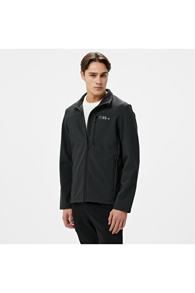 Jack Wolfskin Texashield Core Erkek Siyah Ceket