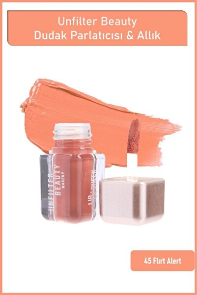 Unfilter Beauty Kremsi Formda Dudak ve Yanak Renklendirici- Lip&Cheek 45 Flir...