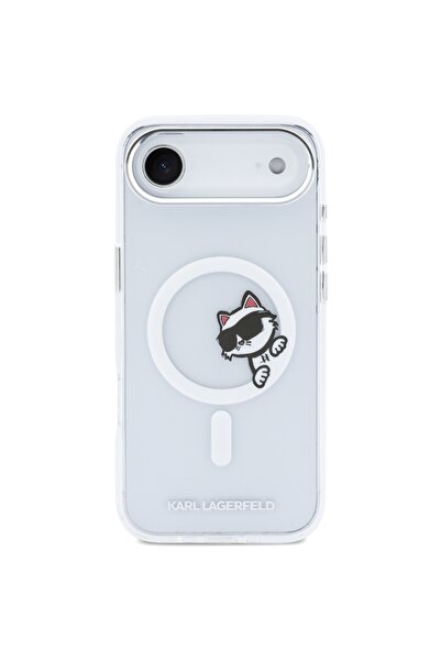 Karl Lagerfeld Carcasă IML Peekaboo MagSafe pentru iPhone 17 Air - Transparentă