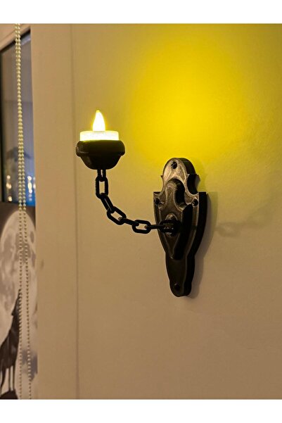 California ST Duvar Tipi Dekoratif LED Mumluk – Zincir Detaylı Aplik Tasarım ...