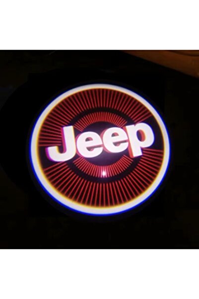 ŞENYILDIZ AKSESUAR JEEP PİLLİ KAPI ALTI LOGOSU MESAFE VE KARANLIK SENSÖRLÜ 2 ...