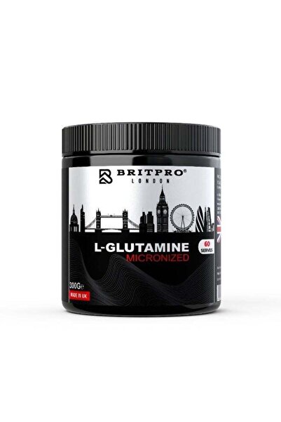 Britpro - L-Glutamine, 300g - Micronised - Supports Immune System & Recovery ...