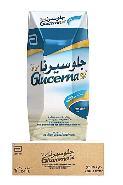 Glucerna SR Vanilla Flavor (for Diabetics) Nutritional Supplement Milk Carton...