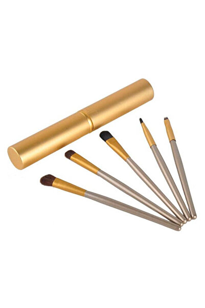 SOLLUXE Set 5 makeup brushes for eyes Travel Essentials