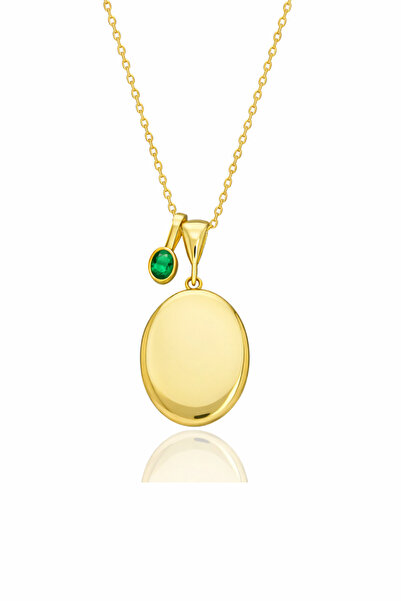 Mute Jewelry 925 Ayar Gümüş Memory Plaka Fotoğraf Kolye