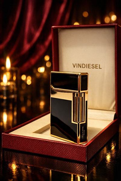 Vindiesel Orijinal Metal Gövdeli Benzinli Çakmak – Lüks ve Dayanıklılığın Bul...