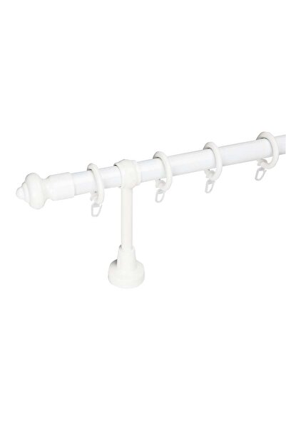 KLEIDECO galerie plastic 28 mm FILIGRANO, simpla, alb ,400 cm