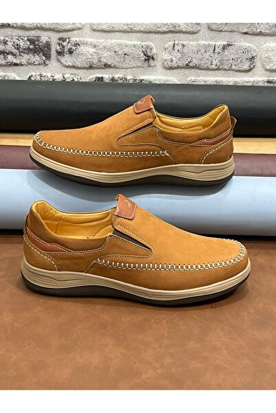 UMUT AYAKKABI Genuine Nubuck Leather Orthopedic Comfortable Lightweight Soft ...