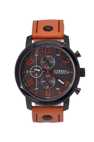 Curren Men's Leather Analog Watch T652