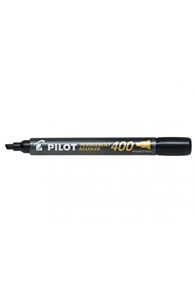 Pilot Permanent Marker Black Chisel Tip 4mm P400