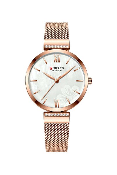 Curren Women's Waterproof Stainless Steel Mesh Band Quartz Watch 9067 - 33 mm...