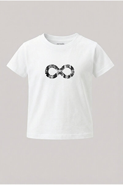 nirvoda Παιδικό μπλουζάκι Infinity Atatürk με στάμπα για παιδιά