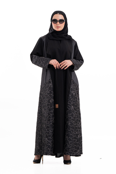 Hasnaa Abaya Floral abaya