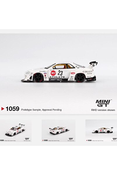 HOT WHEELS Mini GT Mini GT 1/64 Nissan LB-ER34 Super Silhouette ATHLETE/COLLE...