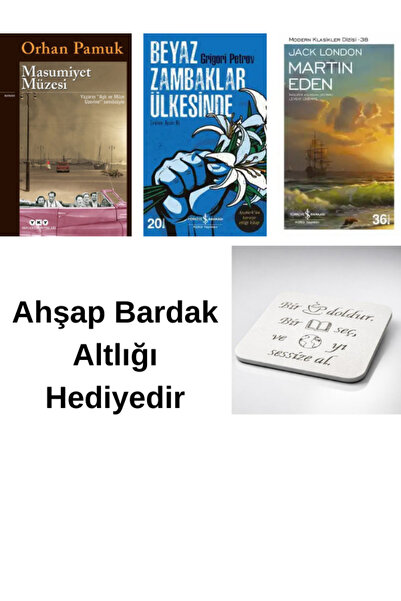 Yapı Kredi Yayınları Masumiyet Müzesi-Beyaz Zambaklar Ülkesinde-Martın Eden (...