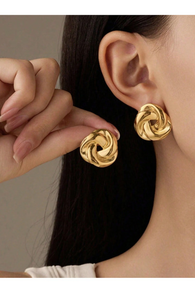 Ervalina In-Line Triangle Women's Earrings