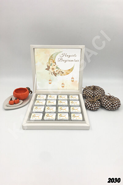 KAKAO AĞACI 32 Adet Karton Bayram Çikolatası