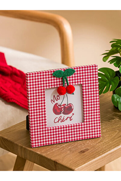 LC Waikiki Lcw Home Mixed Cherry Printed Photo Frame 17 cm
