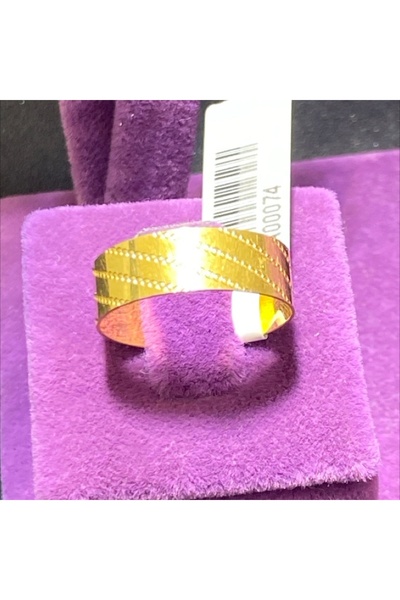 paksoy kuyumculuk 22 Ayar Altın Desenli Alyans Modern Tasarım 2.70gr 18 Numar...