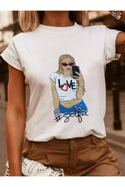 Mad Diva White Cotton Cotton #Selfie