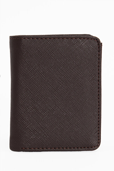 Tudors Genuine Leather Men's Brown Wallet