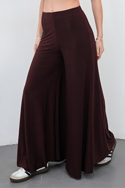 penyebizden Pants Skirt-Brown