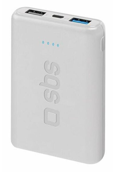 SBS Baterie externă 5000 mAh Albă