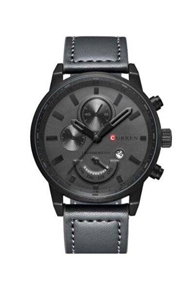 Curren Men's Water Resistant Chronograph Watch 8217 - 43 mm - Grey