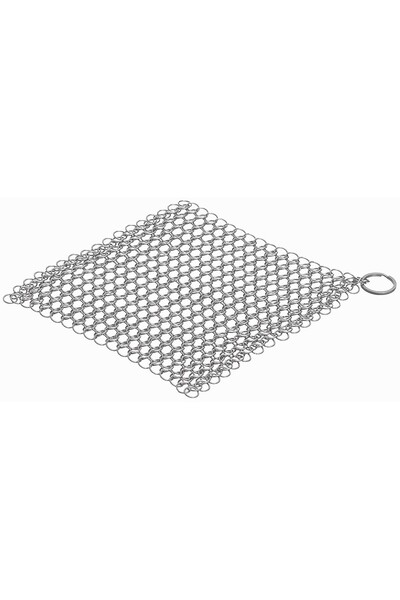 Fox Мрежа от неръждаема стомана за почистване на чугунени и стоманени съдове ...