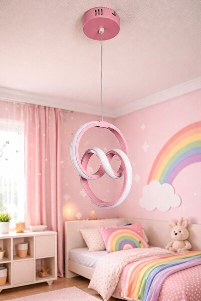 Ömür Avize yakut cocuk odası beyaz ledli avıze