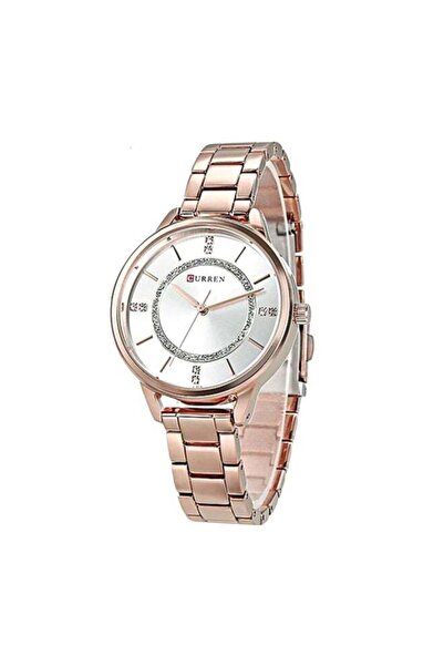 Curren Women's Water Resistant Analog Watch 9006 - 26 mm - Rose Gold