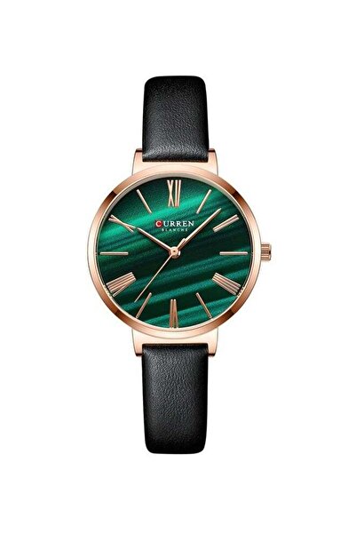 Curren Women's Elegant Waterproof Genuine Leather Band Quartz Watch 9076 - 32...