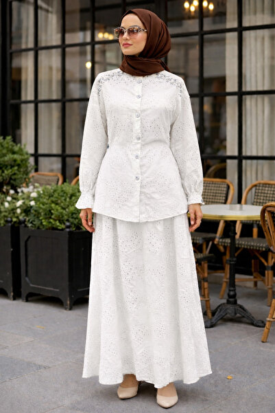 benguen Fisto Stone Double Set A3005-1 White