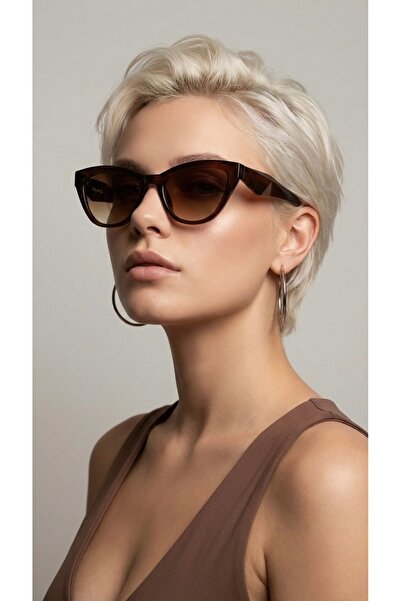 JULIANO Marley Brown-Brown Sunglasses