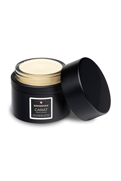 swissvax Carat - %81 Saf Carnauba ve PTFE İçerikli Ultra Prestij El Vaksı 100 ml